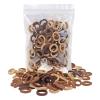 100 Pack Nylon Small Hair Ties Seamless Ponytail Holder Toddlers Baby Girls' Hair Elastics view 1