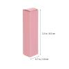 ARTIBETTER 50Pcs Empty Lip Gloss Box Paper Lipstick Perfume Packaging Boxes Containers Lipstick Packaging Paper Case for Lip Gloss Storage Pink view 2