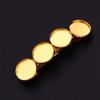 EXCEART 10pcs Hair Accessory Spring Clips Golden Headdress Clips for Crafting and Styling Hair for Projects view 2