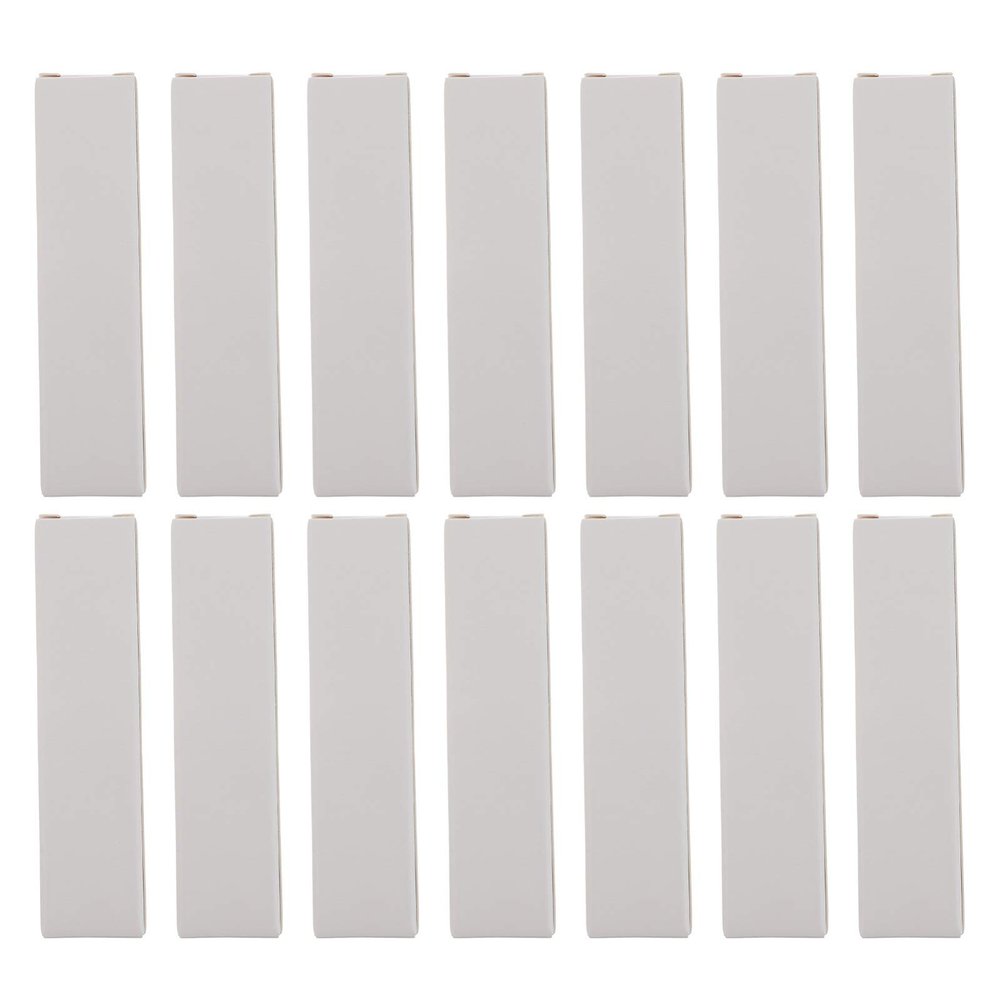 ARTIBETTER Lip Gloss Tubes 50Pcs Empty Lip Gloss Box Paper Lipstick Perfume Packaging Boxes Containers Lipstick Packaging Paper Case for Storage Lip Balm White Lipgloss