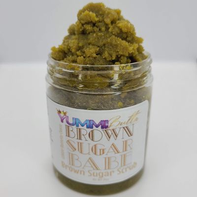 Brown Sugar Baby sugar scrub Body scrub Shea butter scrub Skincare moisturizer