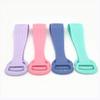 MIPPER Silicone Shower Brush Bath Towel Rubbing Back Mud Peeling Body Bath Strap,Skin Clean Massage Double Sided Bath Scrubber (26.8 inch long, purple) view 4