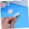 20pcs wedding bridal hair clips cute hair clips bridal headpieces for wedding spring hair clip Daisy Hair Pin women hair pin Hair Miss alloy white delicate sunflower view 4