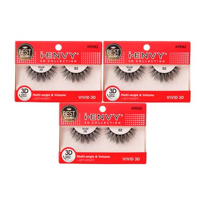 i-ENVY 3D Collection Multi-angle & Volume Lightweight Vivid 3D (KPEI62)
