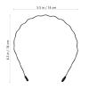 Beaupretty 10pcs Unisex Hair for Face Washing and Sports Lightweight Wavy Hair Headbands for Men and Women Comfortable and Design for Spa and Makeup Use view 2