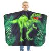 PAMAID Kids Haircut Cape Waterproof Barber Cape Cover, Dinosaur Hair Cutting Cape for Boys with Adjustable Snap Closure (Dinosaur) view 1