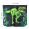 PAMAID Kids Haircut Cape Waterproof Barber Cape Cover, Dinosaur Hair Cutting Cape for Boys with Adjustable Snap Closure (Dinosaur) view 2