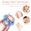 Facial Hair Remover Replacement Heads, for Flawless Finishing Rose Gold-Plated Blade Head, Cover Perfect and Smooth Finishing, 6 Pcs Rose Gold, Generation 1 Single Halo (Rose Gold-6Pcs) view 4