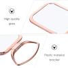Beaupretty Portable Tabletop Makeup Mirror Double Sided Magnification Rose for Beauty Routine view 3