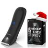 Manscape Trimmer for Men - No Nicks Electric Razor-Shaver for Balls/Pubic/Groin/Legs/Chest Hair Removal w/Light & Ceramic Blade, IPX7 Waterproof Full Body Hair Groomer USB-C Charging, Gifts for men view 1