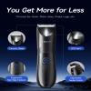 Manscape Trimmer for Men - No Nicks Electric Razor-Shaver for Balls/Pubic/Groin/Legs/Chest Hair Removal w/Light & Ceramic Blade, IPX7 Waterproof Full Body Hair Groomer USB-C Charging, Gifts for men view 2