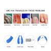 Cuticle-Hangnail Trimmer, Stainless Steel Ingrown Toe Nail Clippers Fingernail Cuticle, Scissors Pedicure Cutter Tool, Half Jaw Cuticle Nipper Ingrown Toenail Tools Feet, Hand-Nail Tools[Blue] view 3