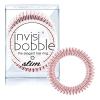 invisibobble SLIM Traceless Spiral Hair Ties - Pack of 3 - Strong Elastic Grip Coil Hair Accessories for Women - No Kink, Non Soaking - Gentle for Girls Teens and Thick Hair - Bella Rossa Galaxy view 1
