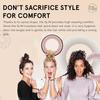invisibobble SLIM Traceless Spiral Hair Ties - Pack of 3 - Strong Elastic Grip Coil Hair Accessories for Women - No Kink, Non Soaking - Gentle for Girls Teens and Thick Hair - Bella Rossa Galaxy view 3