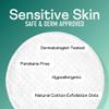 Swisspers Premium Exfoliating Cotton Rounds  80 Count (Pack of 3)  100% Pure Cotton, Dual-Sided Surface Pads for Gentle Exfoliation, Optimal Cleansing and Makeup Removal view 3