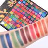 99 Colors Eyeshadow Palette, Rainbow Colors Makeup Eyeshadow Palette, Professional High Pigmented Matte Glitter Makeup Pallet, Waterproof Long Lasting Colorful Eye Shadow Powder view 3