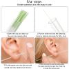 Maitys 360 Pieces Ear Hole Floss Piercing Cleaner Floss Disposable Piercing Aftercare Cleaning Line Ear Hole Care Cleaning Tool for Women Men(White, Green) view 4