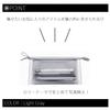 SUN-STAR Gusset Clear Pouch mitte Large Capacity, for Pencil Case and Cosmetic Pouch, Light Gray view 3