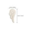 Beaupretty 4 Pairs Cute Hair Clips, Devil Horn Hair Clips Hairpins Angel Wings Cartoon Leather Hairclips Non Slip Clamps Lovely Hair Accessories view 2