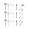 20 Pieces Nail File Replacement Head Refills for Perfect Finishing and Well Touch Salon Nails Electronic Nail File and Full Manicure view 1
