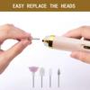 20 Pieces Nail File Replacement Head Refills for Perfect Finishing and Well Touch Salon Nails Electronic Nail File and Full Manicure view 4