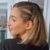 Camila Paris CP3141 French Hair Side Comb Small Handmade Onyx French Twist Hair Combs Decorative, Strong Hold Hair Clips for Women Bun Chignon Up-Do Styling Girls Hair Accessories, Made in France view 2