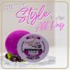 24 Hour Argan Oil Edge Tamer Refresh (8.25oz/ 250ml, Acai Berry) | Extreme Firm Hold, Smooths & Tames Frizz | No Flaking or Drying | High Shine, Long Lasting, All Hair Types, Styling Gel. view 3