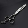 AXEMOORE Professional Hair Scissors Kit 6 Inches Stainless Steel Hair Cutting Shears Set Professional Barber/Salon/Home Shears Kit For Women & Men (Thinning Scissor) view 2