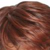 Andongnywell Short Curly Human Hair Wig for Black Women Hair Wigs with Bangs Density Wig Heat Resistant (Brown,One Size,) view 2