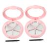 2 Sets Box lipstick box Make Up Container Pallet lip balm container Empty Makeup DIY eyeshadow plate lip container lip gloss container nail art plastic assembled travel display box view 1