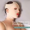 3D Reusable Breathable Beauty Women Anti Wrinkle Slimming Bandage V Shaper Full Face Lift Sleeping Mask view 4