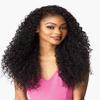 Sensationnel Instant Weave Half Wig - 5 Synthetic Blendwig Adjustable Drawstring for Seamless Hair Blending (1B OFFBLACK) view 1