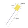 100 Pcs Disposable Mouth Swabs Sponge, BVN Oral Swabs, Oral Care Swabs Disposable, Mouth Swabs, Unflavored and Sterile Disposable Dental Swabsticks for Mouth Cleaning, Sawtooth-Shaped Yellow. view 2