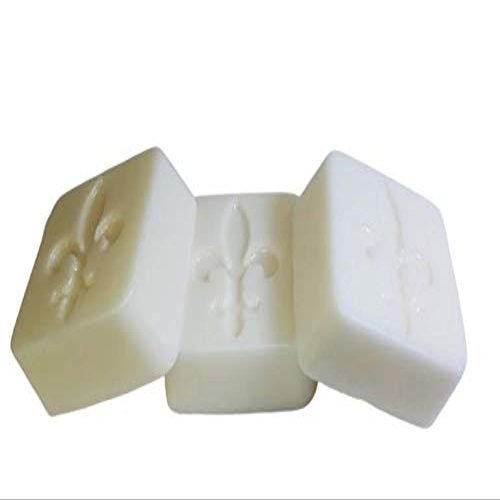3 Pc Fleur de Lis - Lily of the Valley Scented Soaps Gift Set - Shea Butter Goat Milk Soap