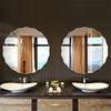 Dressing Mirror Rimless Bathroom Mirror, Hotel Restaurant Wall-Mounted Beauty Mirror High Definition Home Beauty Mirror Ultra Thin Big Mirror Clear (Size : 5050CM) view 3