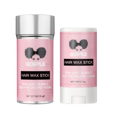 Goiple Wax Stick - Long-Lasting Styling Wax Pomade (2.7+0.56 oz) for Hair