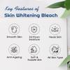 Nutriglow Advanced Organics Cream Bleach Kit for Facial Hair, Safe and Gentle on the Skin, 700 gm view 3