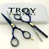5.5"Professional Barber Hair Cutting Thinning Scissors Shears Hairdressing Set view 2