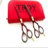 5.5"Professional Barber Hair Cutting Thinning Scissors Shears Hairdressing Set view 3