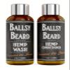 Ballsy Beard Wash Shampoo & Conditioner Set for Men 2 Piece Travel Size Beard Hair Shampoo view 1
