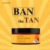 Auravedic De Tan Face Cream | Helps Reduce Tanning & Sun Damage | Enriched with Turmeric, Papaya & Calendula | Lightweight Daily Moisturizer for All Skin Types | 3.53 Oz (100g) view 2