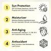 BIO JOUVANCE PARIS - 4 In 1 Sunscreen 2oz(60ml) | SPF50 Sunblock + Moisturizer + Anti-Aging + Antioxidant | Face&Body Sensitive Skin | Made in France view 3