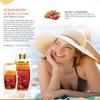 Herbals Strawberry Scrub Lotion with Walnut Grains, 350g view 3