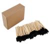 SUFUBAI 100pcs Bamboo Eyelash Brush, Disposable Mascara Wands Makeup Kits for Eyelash Extensions Makeup Tool Bulk view 1
