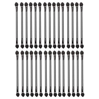 30pcs Double Ended Eyeshadow Brush Makeup Brush Cosmetic Eye Shadow Brush Eye Shadow Applicator Cosmetic Stick Cosmetic Tool Double-headed Eyeshadow Stick