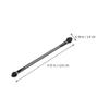 30pcs Double Ended Eyeshadow Brush Makeup Brush Cosmetic Eye Shadow Brush Eye Shadow Applicator Cosmetic Stick Cosmetic Tool Double-headed Eyeshadow Stick view 2
