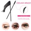 263 Pieces Disposable Makeup Applicators Kit, Includes 50 Disposable Eyeliner Brushes 100 Lipstick Applicators Lip Wands 112 Mascara Wands Eyelash Brush with Plastic Organizer Box view 3