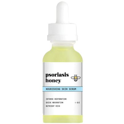 Psoriasis Honey Nourishing Scalp & Skin Serum - Dry Oil for Skin - Full Body Non Comedogenic Moisturizer Daily Dry Scalp Oil - Helps Psoriasis, Eczema, & More (1Oz)