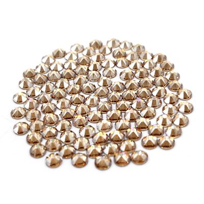 Preciosa Viva Rhinestones - No Hotfix Flatback - Golden Honey - SS20 (5mm) - Choose Your Quantity (144)