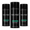 THICK FIBER Hair Building Fibers for Bald Spots & Thinning Hair (LIGHT BROWN, Pack of 3) - 25g Bottle - Conceals Hair Loss in Seconds - Hair Fibers for Men & Women view 1